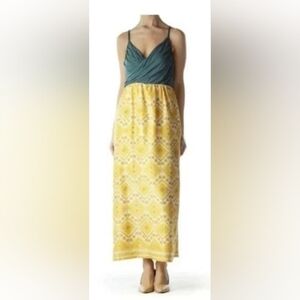 Anthropologie Edme & Esyllte Cuernavaca Maxi Sz. 6 Silk Skirt